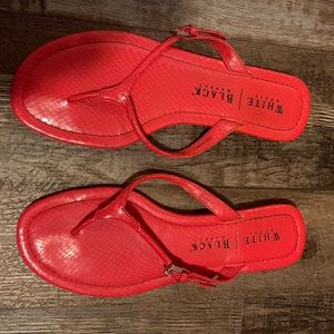 White House Black Market flip flops